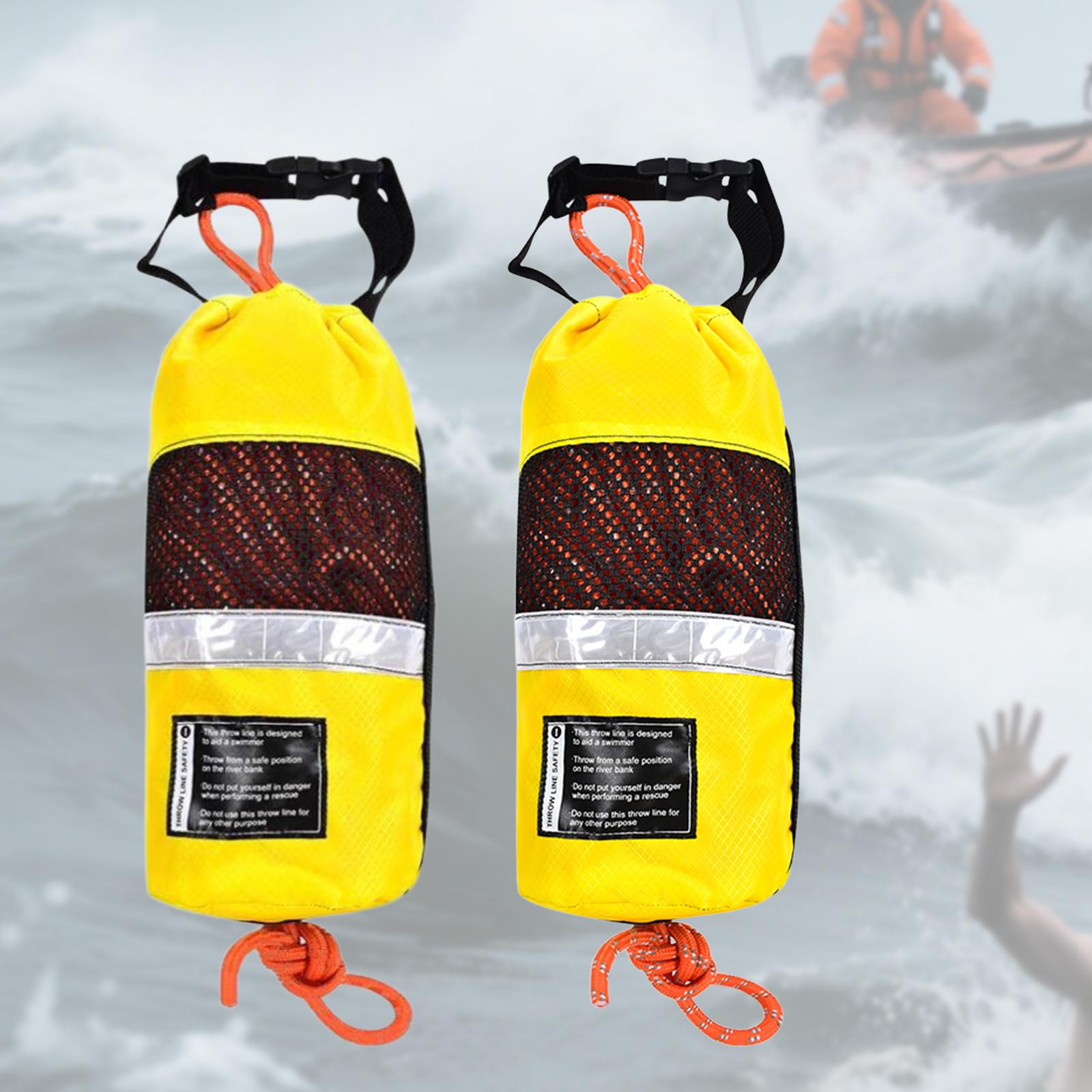 Fishing Kayak Crate - Bolsa de lanzamiento para rescate acuático,
