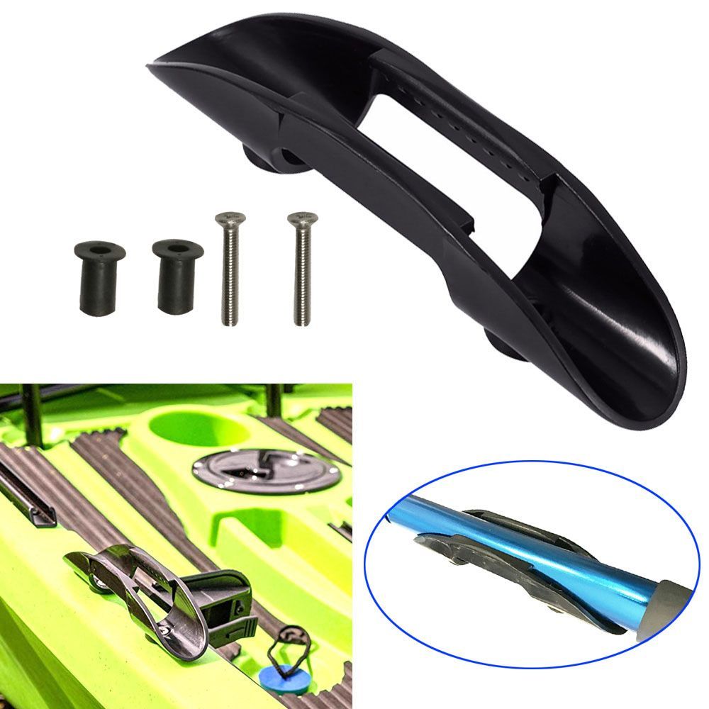 Soporte de remo negro para can - Fishing Kayak Paddle reseña y precio