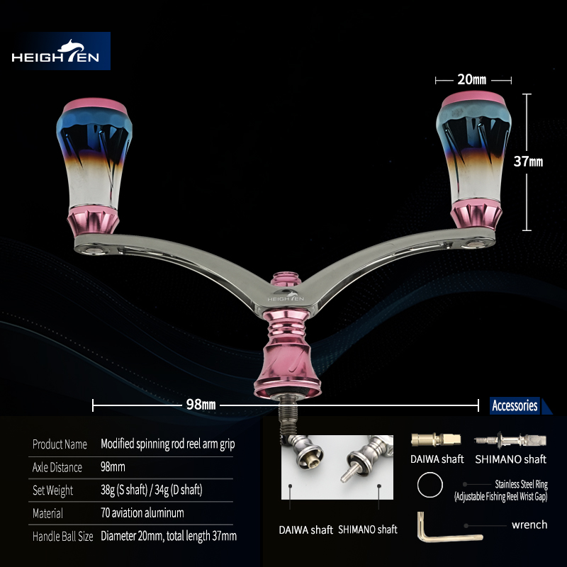 Mango de carrete giratorio par - Shimano Reel Stradic reseña y precio